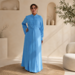 Sky Mist Abaya