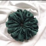 Satin Scrunchie -Emerald