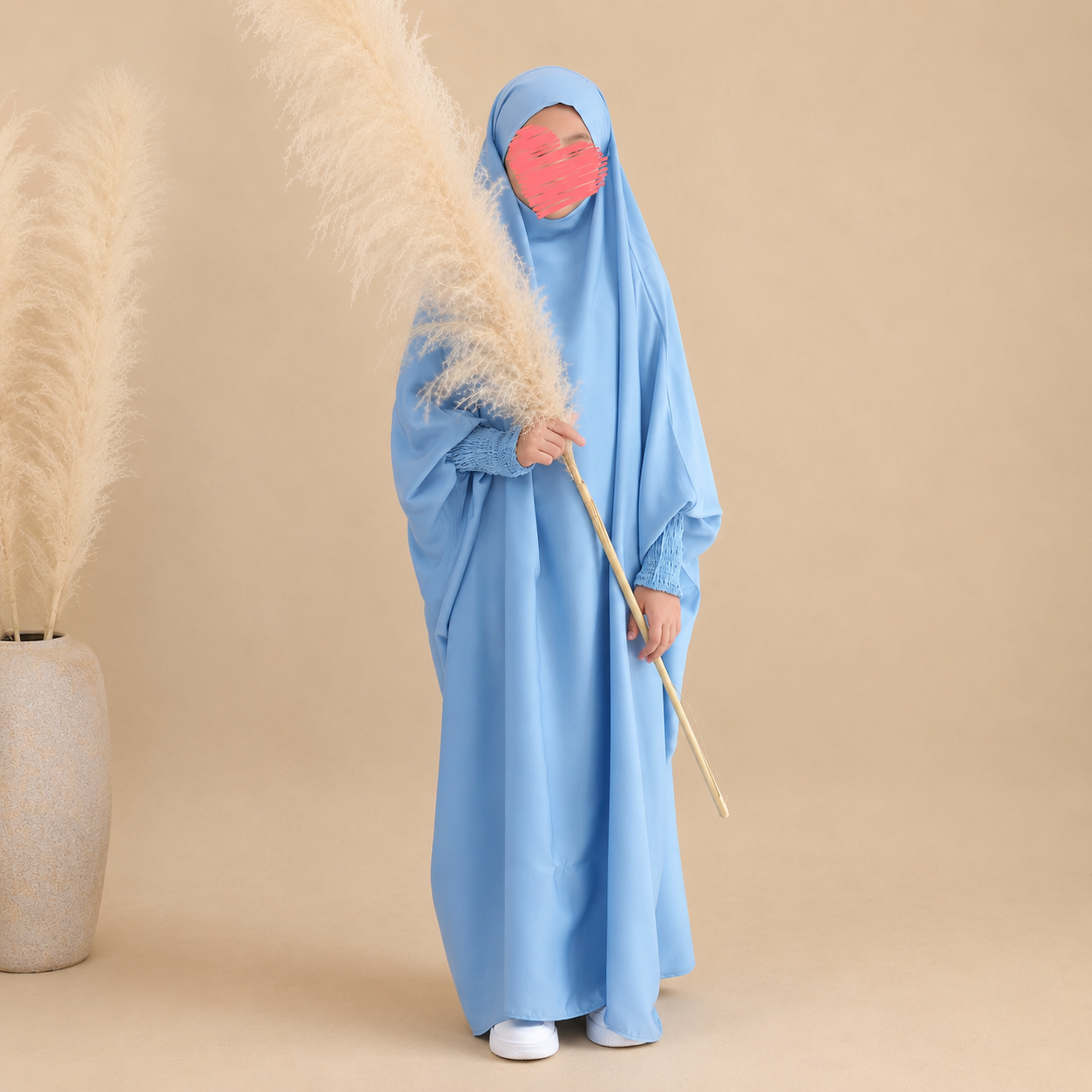 Little Noor Onesie - Sky Veil