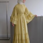 Amal Ribbed Dress- Butter Yellow